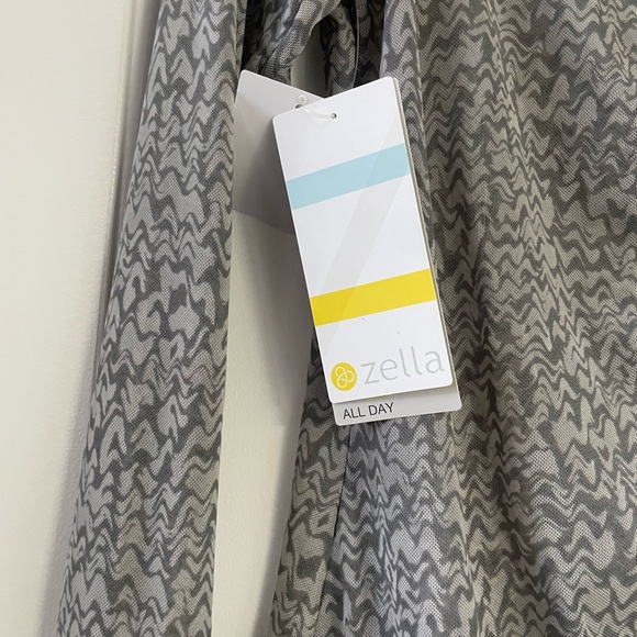 NWT Zella Activewear Long Sleeve Sheer Top (L) - Picture 7 of 7